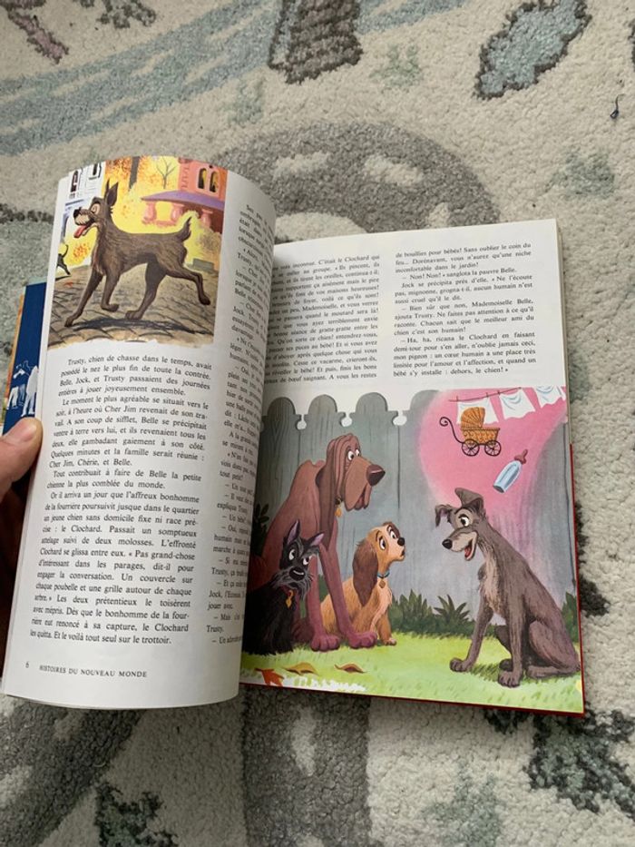 Livre le Monde enchantée de Walt Disney - Histoires du nouveau monde - photo numéro 5
