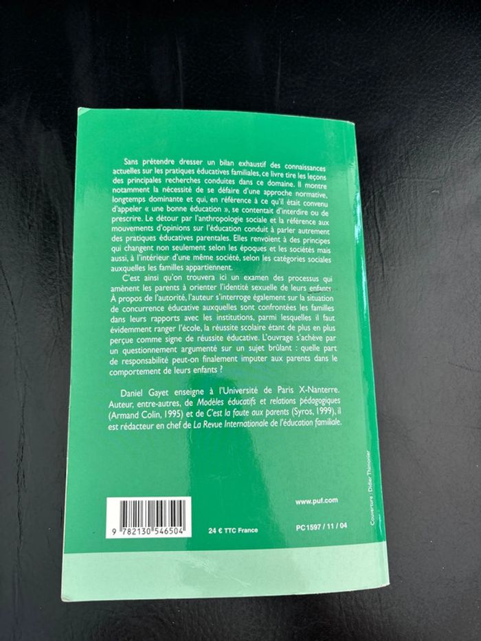Les pratiques éducatives des familles - photo numéro 2