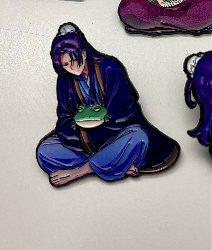 Lot de 5 pin’s « Les carnets de l’apothicaire » neuf - photo numéro 5