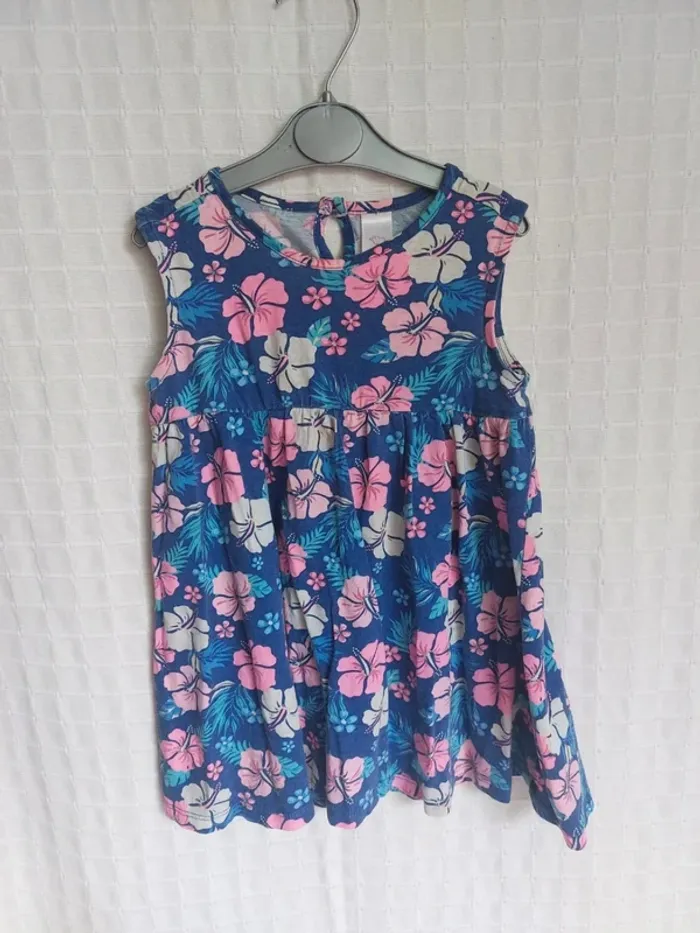 Robe manches courtes Baby Club 92 cms / 36 mois