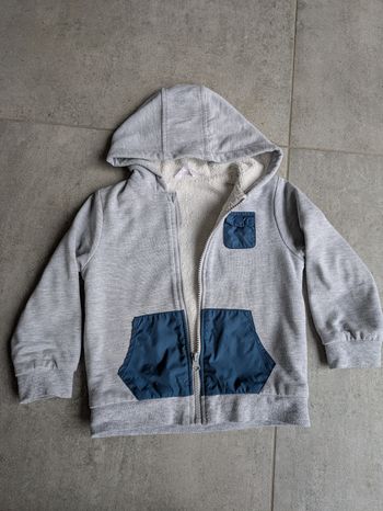 Veste zippée douce 5 ans