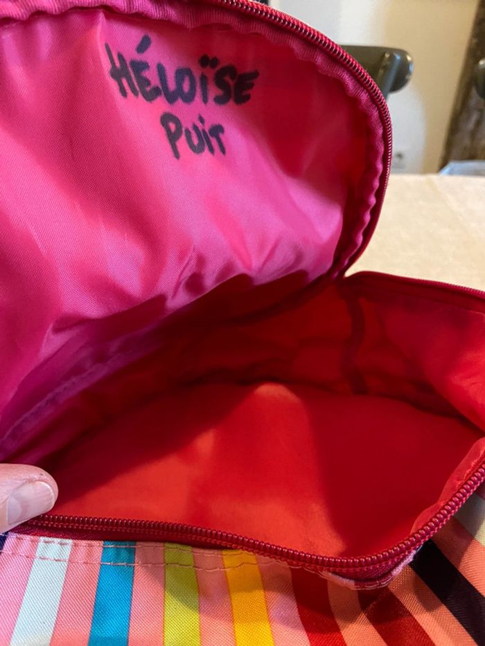 Sac à dos petite fille rayé rose Le Petit Marcel - photo numéro 8