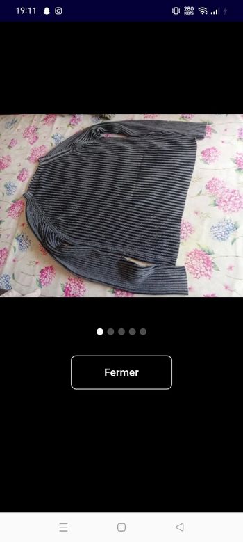 Pull ras de cou homme