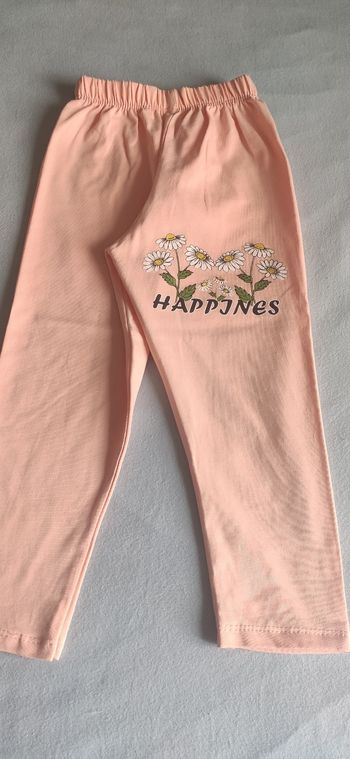 Legging court fille été 6 an neuf