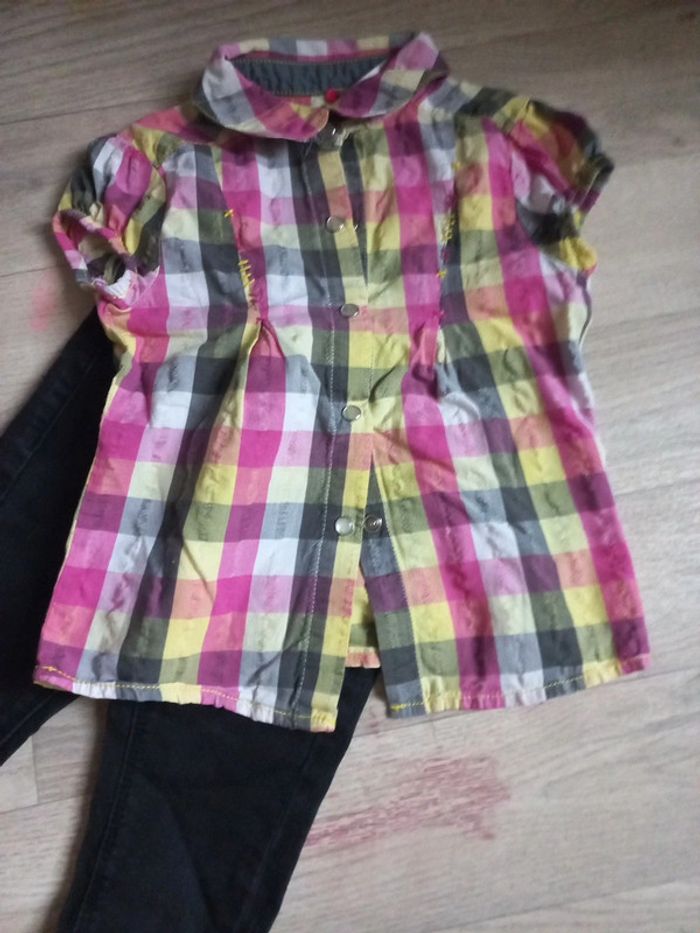 Jegging + chemise - photo numéro 2
