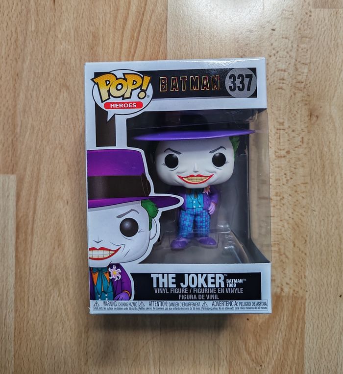 Figurine Pop The Joker Batman 1989 / 337