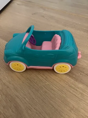 Voiture Barbie cabriolet pour petite poupée Barbie Chelsea