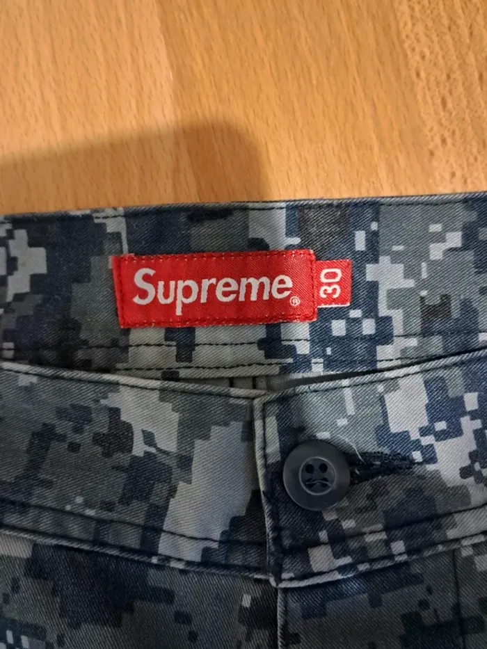 Cargo Supreme camouflage digital bleu – édition rare - photo numéro 6