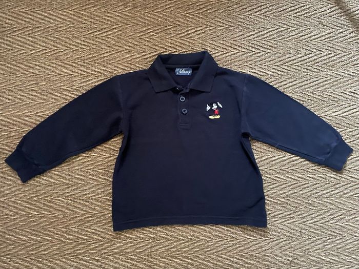 Polo marine garçon 3 ans