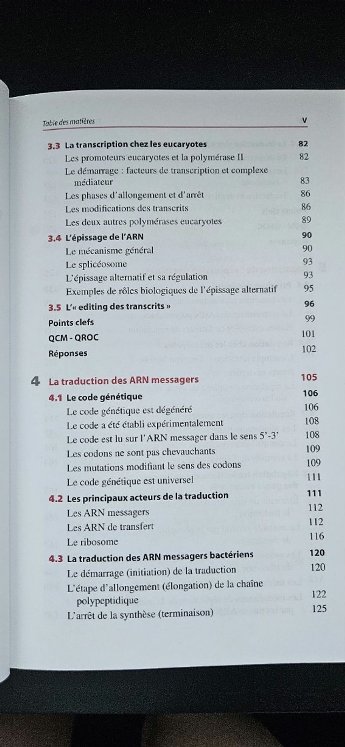 Manuel Biologie moléculaire - Cours + QCM + QROC - Licence/Prépa/Master - photo numéro 5