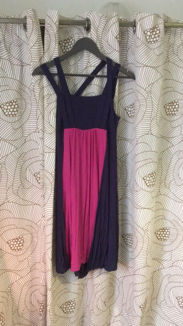 Robe skunkfunk super état rose et violette