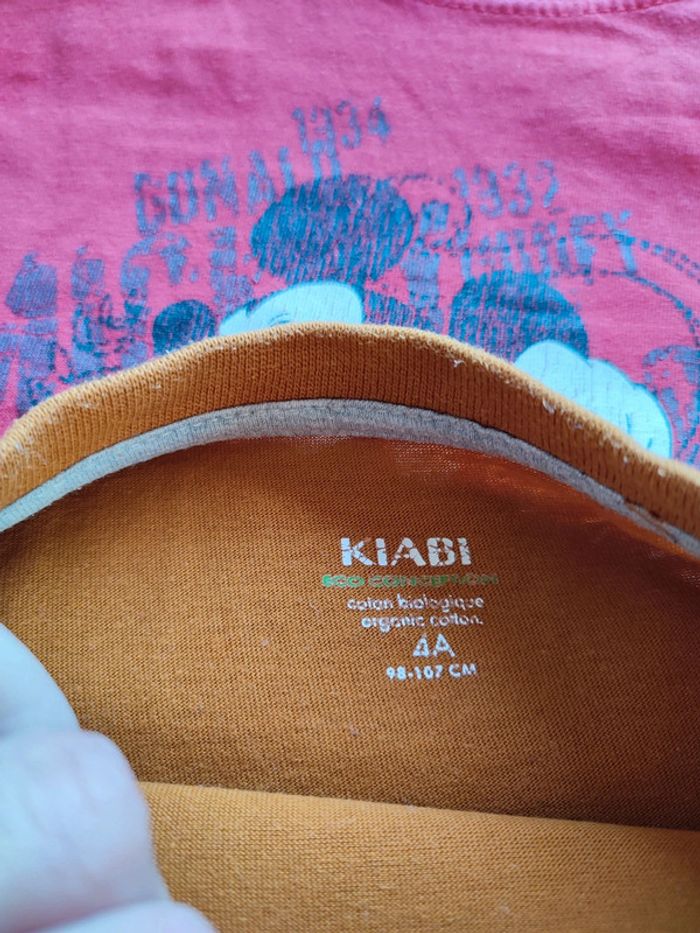 Lot de 5 t-shirts manches longues 4 ans - photo numéro 7