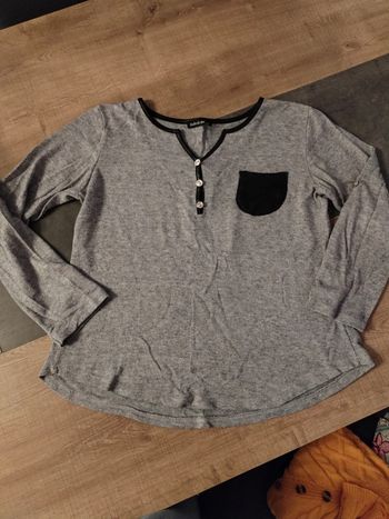 Top en mailles fines 40/42