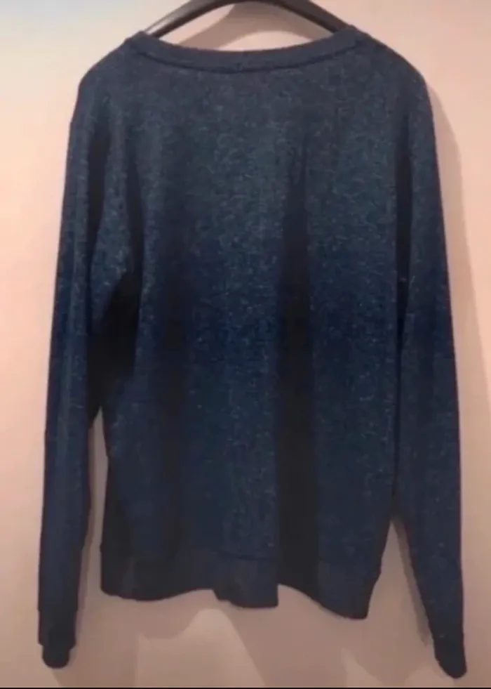Pull Monoprix demie saison manches longues marine taille 44 - photo numéro 2