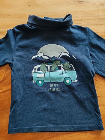 Tee shirt col roulé