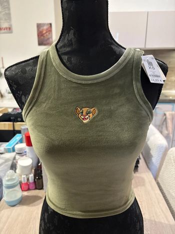 Débardeur velours xs