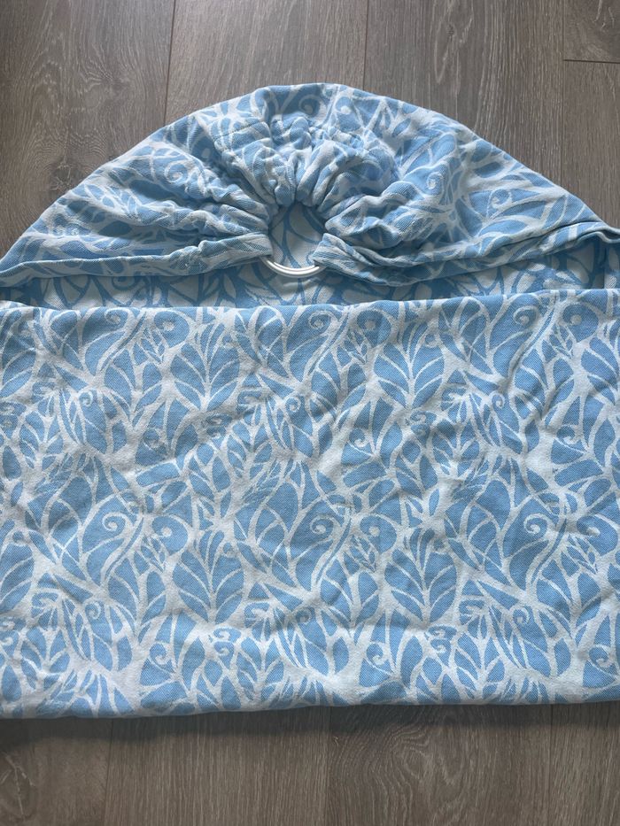 Portage sling ringsling de la marque Solnce cousu par la couturière spécialisée Petitt Lou modèle Dee - photo numéro 2