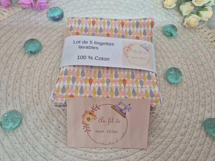 Lot de 5 lingettes démaquillantes neuf