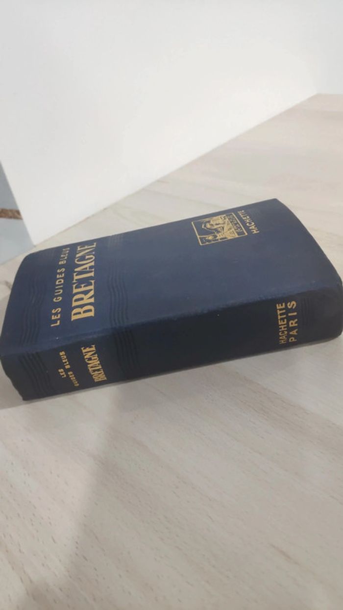 Ancien guide bleu Bretagne chemins de fer et route 1924 - photo numéro 5