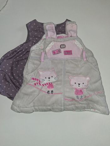 Lot de 2 robes doublées Tom&Kiddy