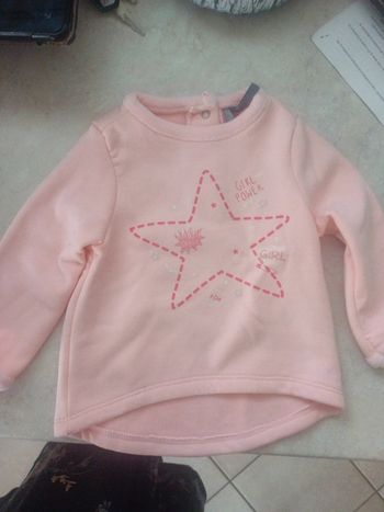 Pull 6 mois fille