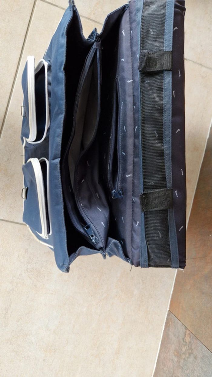Sac paperable Tann's bleu et blanc - photo numéro 2
