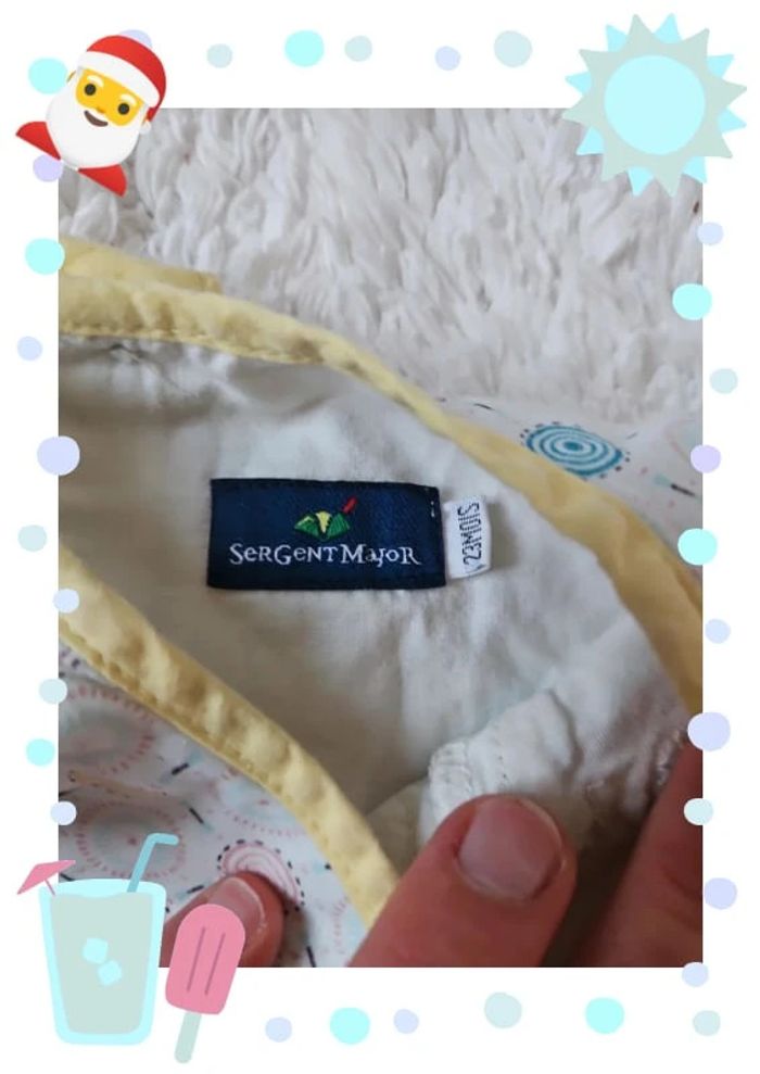 robe printemps été fille 23 mois sergent major manche courte - photo numéro 4