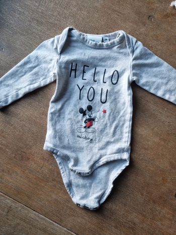 Body Disney 3 mois