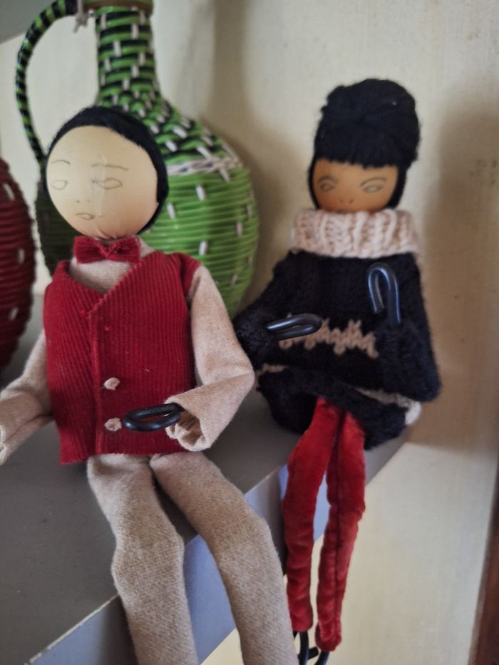 2 figurines faits main - photo numéro 6