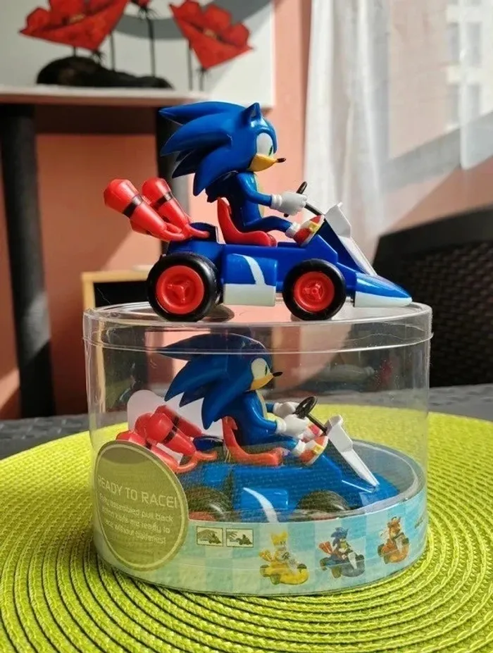 Figurine Sonic, Mario Kart à propulsion - Nintendo, Wii - photo numéro 2