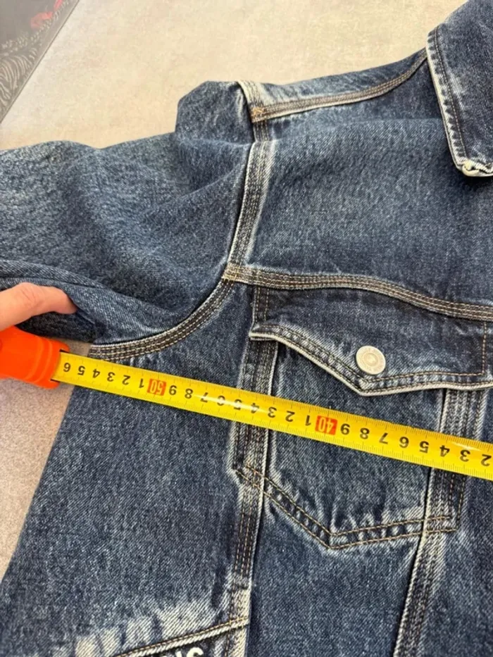 Veste en jeans Tommy Jeans Oversize Utilitary Trucker neuve taille S - photo numéro 13