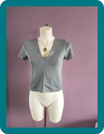 Tee shirt gris Zara