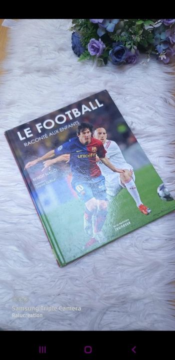 💟Livre Le football reconte aux enfants