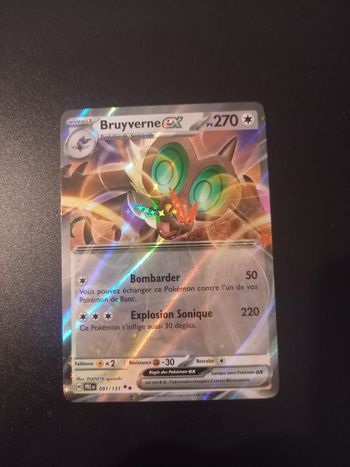 Carte Pokémon Bruyverne Ex 091/131