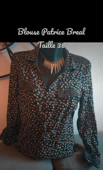 Chemise blouse breal carton rubics