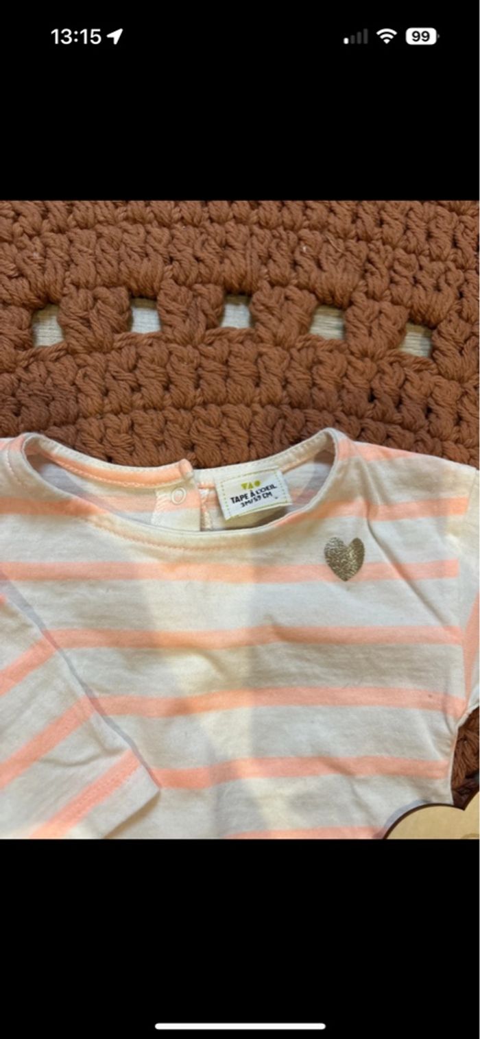 Tee shirt manches longues 🧡 - photo numéro 2