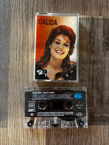 Cassette audio Dalida 1957 1967