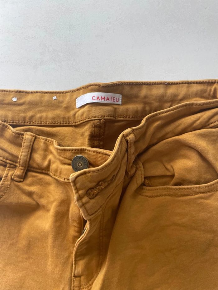 Pantalon moutarde - photo numéro 2