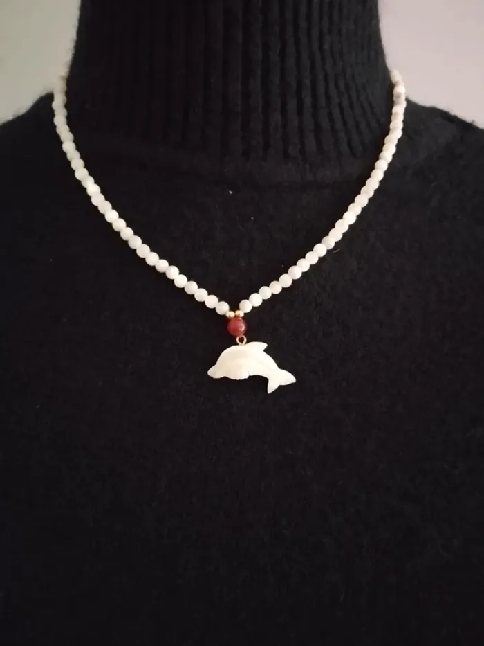 Collier en nacre