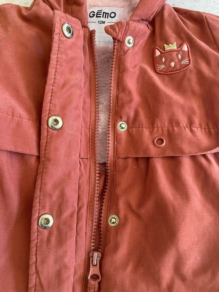Manteau hiver tout doux 12 mois - photo numéro 3