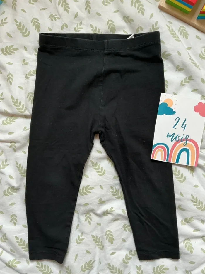 legging long noir 24 mois kimbaloo - photo numéro 2