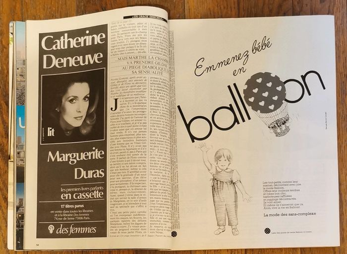 Ancien magazine marie claire 1983 N°367 vintage - photo numéro 9