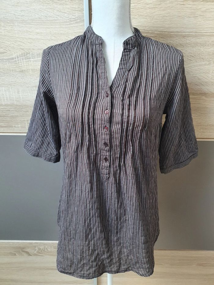 Blouse à rayures