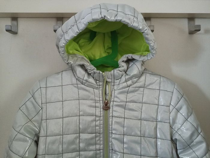 Doudoune légère argentée Be Happy Ikks 6 ans - photo numéro 2