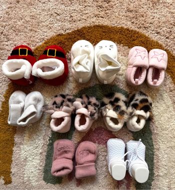 Lot de 8 paires de chaussons