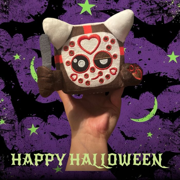 Peluche chat inspiration Jason voorhees Halloween