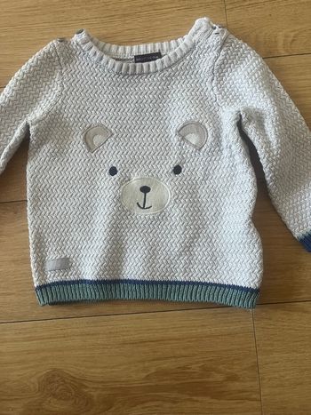 pull bébé garçon sergent major 18 mois maille ours 