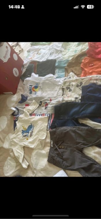 Lot de vêtements 3-6-9 mois