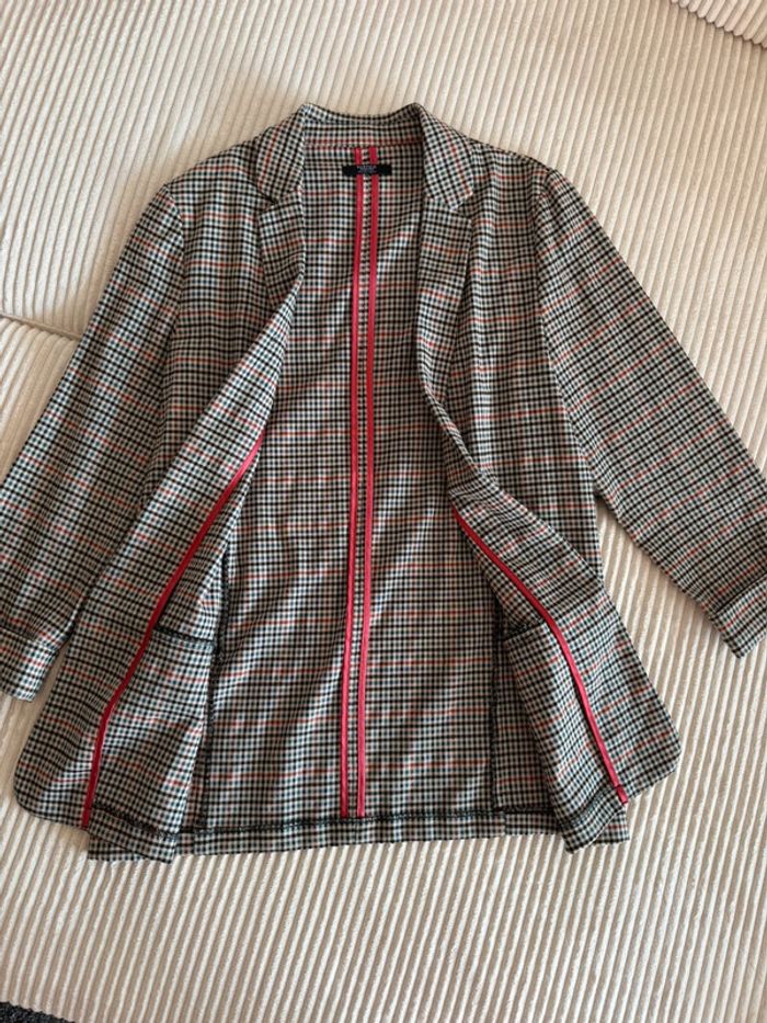 Blazer à carreaux Parfois - photo numéro 4