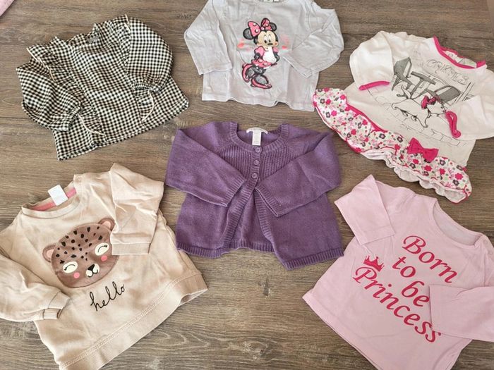 Lot haut manche longue + 1 gilet